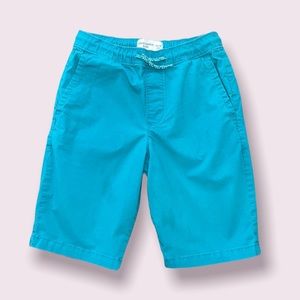 Abercrombie kids turquoise drawstring boys shorts